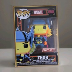 Funko Pop Marvel Thor (Black Light) Target Exclusive #650 MINT