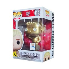 Last One! PrimeTime Customs Diamonds Dusty Rhodes Gold Metallic Funko 1-of-3