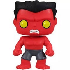 FUNKO POP MARVEL RED HULK VINYL BOBBLE HEAD BRAND NEW #31 *