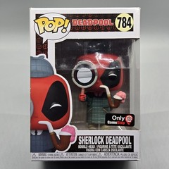 Sherlock Deadpool #784 ~ Funko Pop Marvel GameStop Exclusive