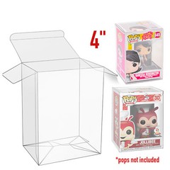 10PC Display Protectors Collectibles Case For Funko Pops 4″ inch Vinyl Figures