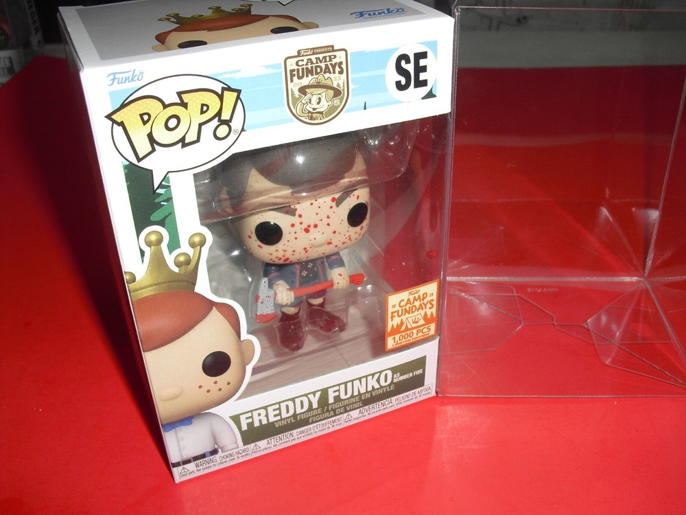Funko Pop! Camp Fundays Freddy as Number Five 5 SE 1000 MINT 9/10 w/ case!