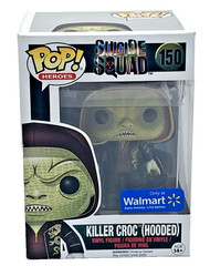 Funko Pop! Heroes Suicide Squad Killer Croc#150 Hooded Exclusive 2016 New In Box