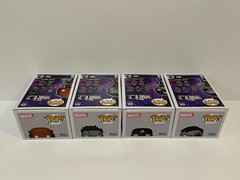 Funko Pop Marvel What if? The Watcher #928 & Zombie Avengers Lot of 4 Ships WW