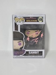 Signed Funko Pop! Vinyl: Marvel – Gambit with Cards #1496 With SWAU COA