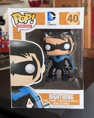 VAULTED Funko Pop Heroes: NIGHTWING (Dick Grayson) #40 DC Comics w/Protector