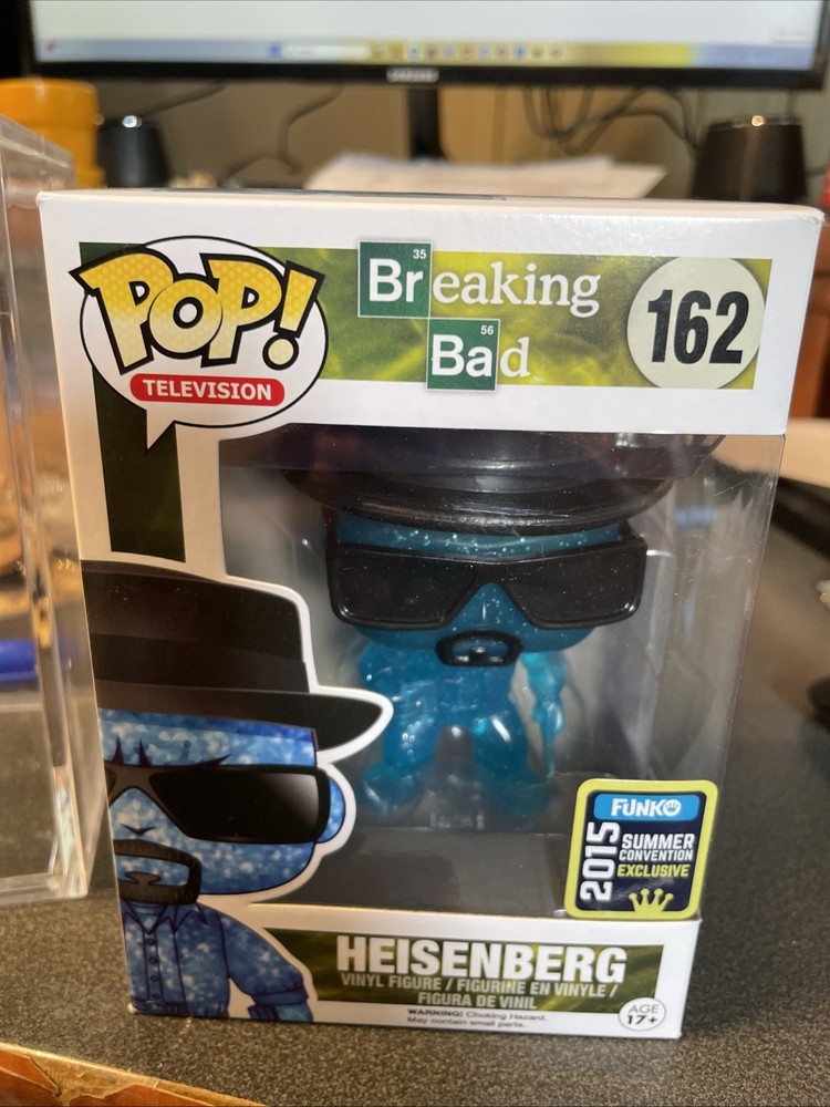 Funko Pop! Television: Breaking Bad – Heisenberg (Crystal Blue) #162 – SDCC