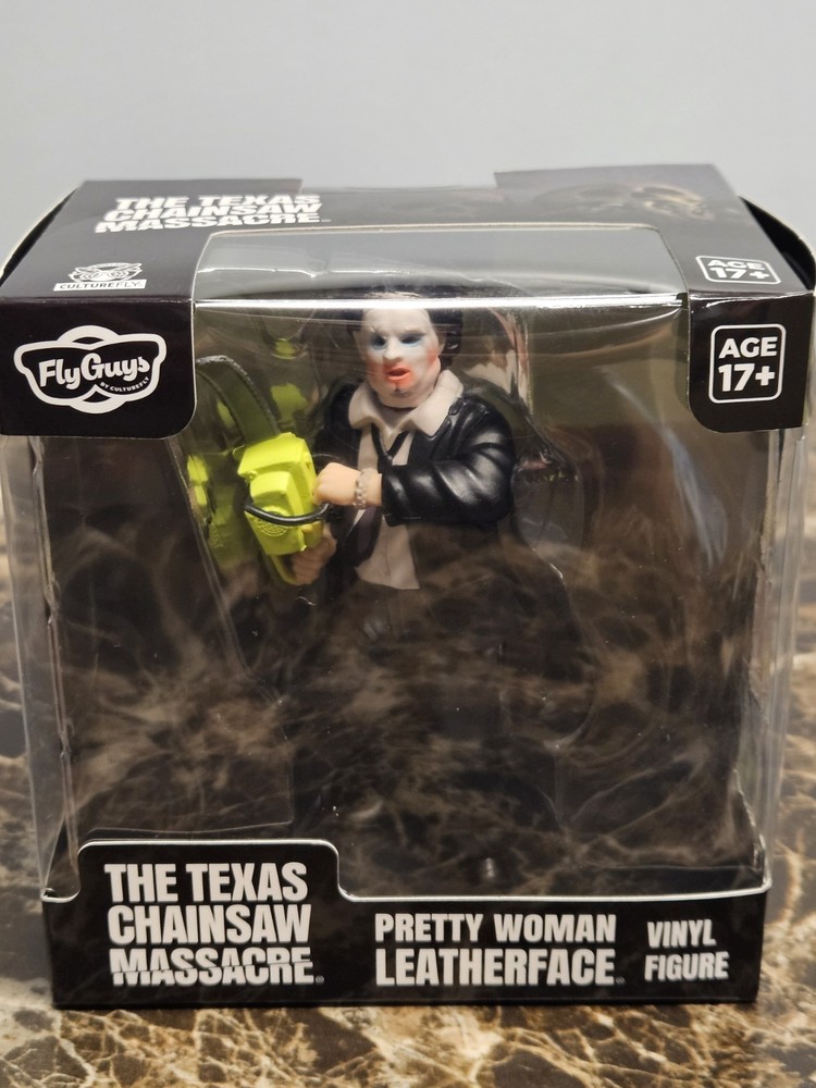 Fly Guys Texas Chainsaw Massacre Pretty Woman Leatherface Vinyl Figure 5 inch