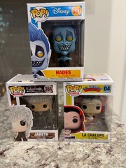 FUNKO POP MOVIE FIGURES LOT OF 3 LABYRINTH LA CHALUPA HADES NEW