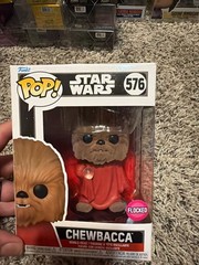 Funko Pop! Vinyl: Star Wars – Chewbacca (Flocked) – Disney (Exclusive) #576