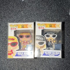 Funko Pop! WWE Hulk Hogan & Hollywood Hulk Hogan #11 2-Pack Vinyl w/ Protector