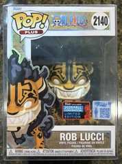 Funko Pop! Plus Rob Lucci #2140 One Piece NYCC 2025 Shared Exclusive w/Protector