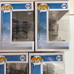 Funko Pop Star Wars Battle at Echo Base Chewbacca 374 Wampa 372 Leia 376 Luke 34