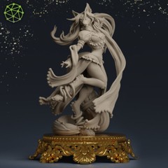 Nadira the Desert Rose – Atlas Models 1:12 Model Belly Dancer Vixen Fox Girl