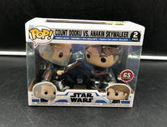 Funko Pop! Star Wars Count Dooku Vs. Anakin Skywalker GameStop Exclusive 2-Pack