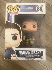 Funko Pop Games Uncharted 4 Nathan Drake #88 With Pop Protector