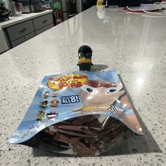 Mash’Ems Phineas and Ferb Secret Rare Chase Perry the Plataborg