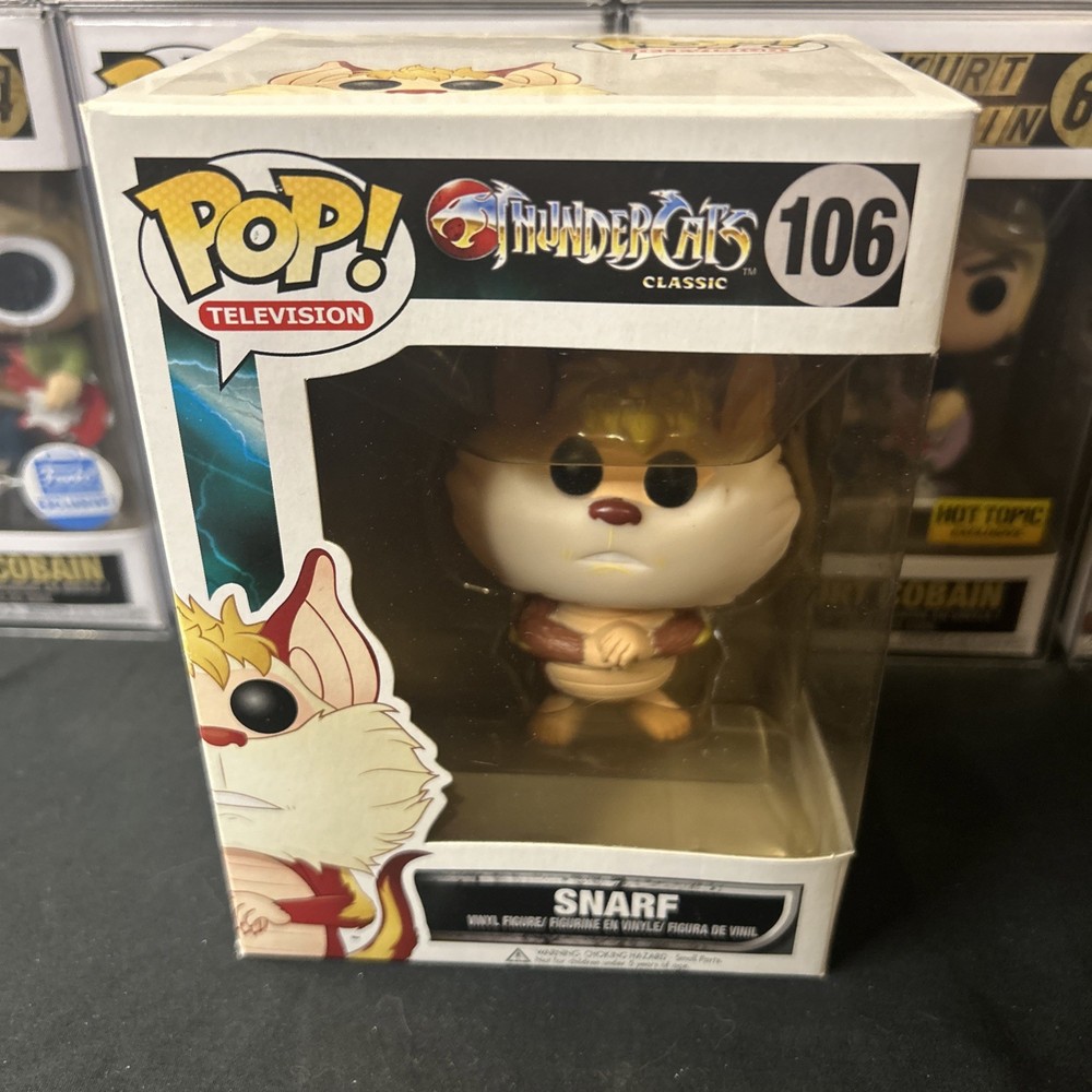 Funko Pop! Television Snarf #106 Thundercats Vinyl Figure With Protector