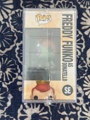 Freddy Funko Pop Donatello Metallic LE 4600 Fundays 2026 SDCC Sealed w/ Case!