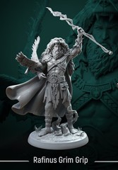 Druid miniature – DnD miniatures – Role Playing Game – Tabletop Miniature –
