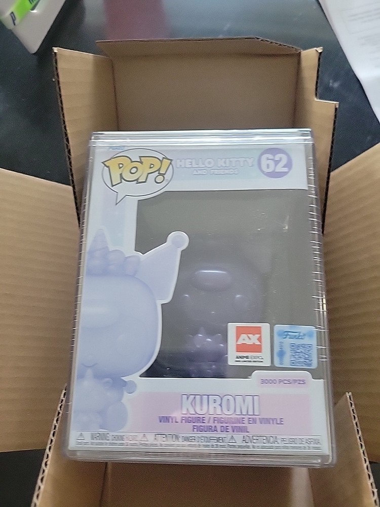 Sealed Con Sticker Funko Pop! Kuromi 62 Translucent LE 3000 Anime Expo 2025