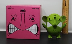 CHARLIE THE ANGRY ELEPHANT – GREEN ARTIST EXCLUSIVE – 4 INCH – UVD TOYS