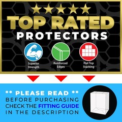 Protectors for POKEMON TCG Surging Sparks ETB & Booster 2 Pack Costco Bundle Box