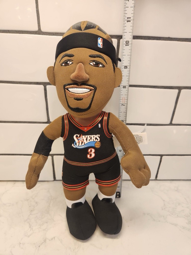 2016 Bleacher Creatures Hardwood Classics NBA Allen Iverson Fabric Plush Figure