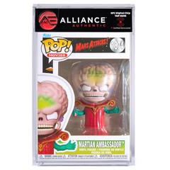 FUNKO POP! MOVIES – MARS ATTACKS – MARTIAN AMBASSADOR Encapsulated NFC-Secured