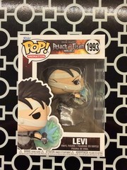 Funko Pop! Attack on Titan Levi with Bandages #1993 with Protector