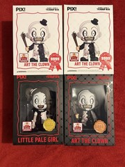 Thrilljoy Terrifier Art The Clown 9999 PCS Toy Temple Exclusive CHASE Bundle