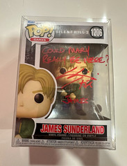 Funko Pop! Games James Sunderland #1206 Autographed JSA Protector