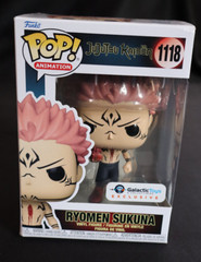 Funko Pop Jujutsu Kaisen Ruomen Sukuna # 1118 Galactic Toys Exclusive