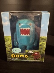 Domo 4 Inch Flocked Vinyl Figure Limited Bright blue Dark Horse Comics Exclusive