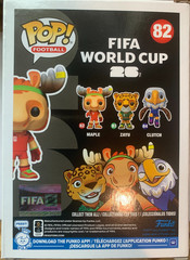 Funko Pop Football, Fifa 2026 Mascots, Maple, #82, w/ soft protector, free ship