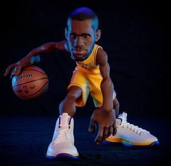 LeBron James SmALL-STARSNBA Collectible Figure by Base4 VenturesSKU: #911047