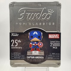 Captain America Funko Pop Classics 25th Anniv. Ltd Edtn Tin 25000pcs *sealed