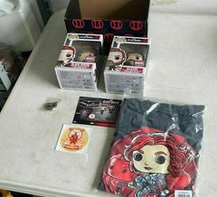 Funko Exclusive Marvel Collector Corps 619 & 620 Black Widow T Shirt Size 2XL