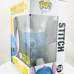 Funko Pop Disney Stitch #159 Diamond Collection Glitter Hot Topic Exclusive NIB