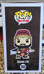 Funko Pop! Asia Three Kingdoms #203 Zhang Fei – w/ Protector