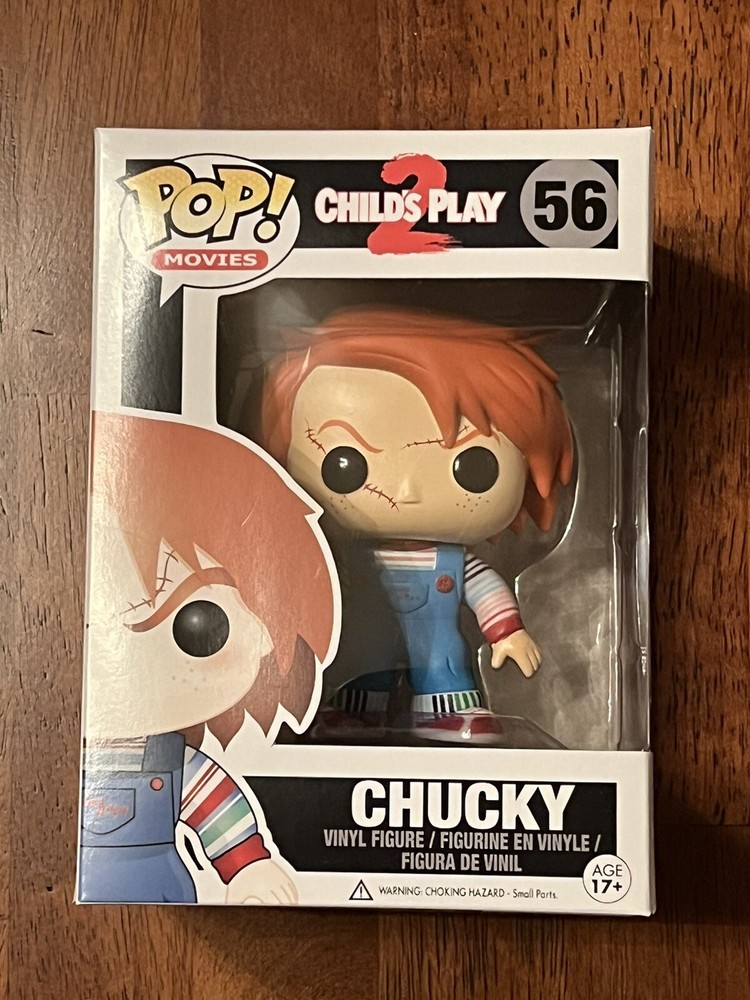Chucky # 56 – Rare Vaulted 2015 Child’s Play 2 Figure – Funko Pop Horror