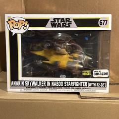 FUNKO POP 677 STAR WARS ANAKIN SKYWALKER IN NABOO STARFIGHTER W/ R2-D2 AMAZON