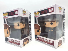 Funko Pop! Vinyl – Dexter Morgan #1965 with Debra Morgan #1696 Rare Set –SEALED