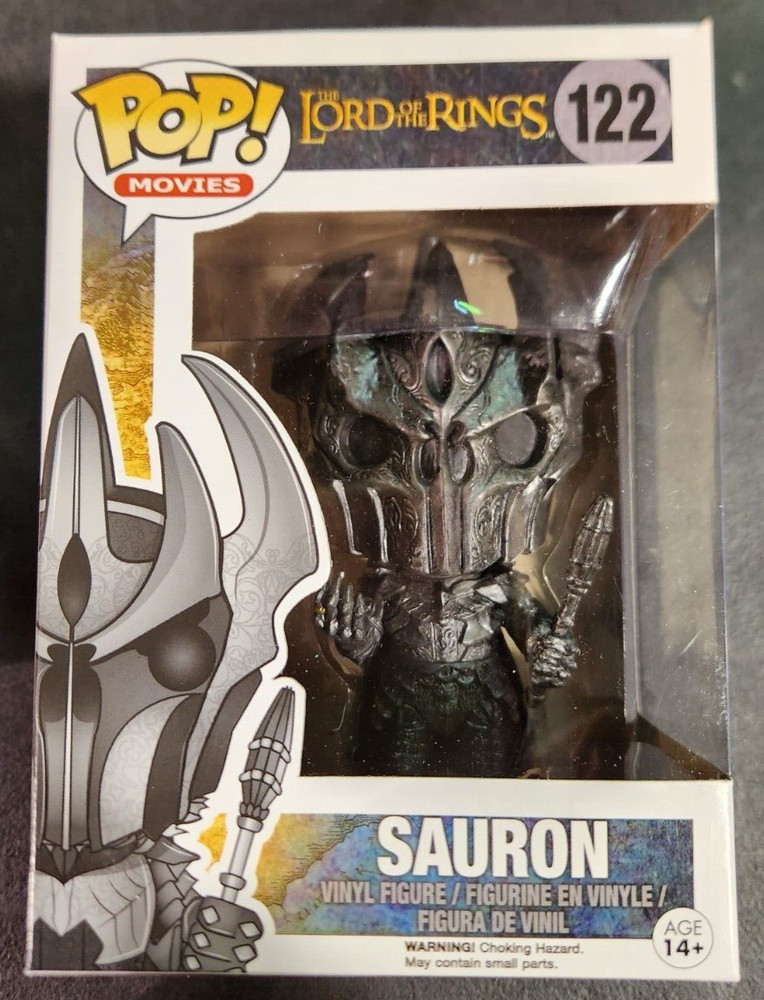 Funko POP! Movies – The Lord Of The Rings -Sauron #122 * Damaged Box * Sealed *