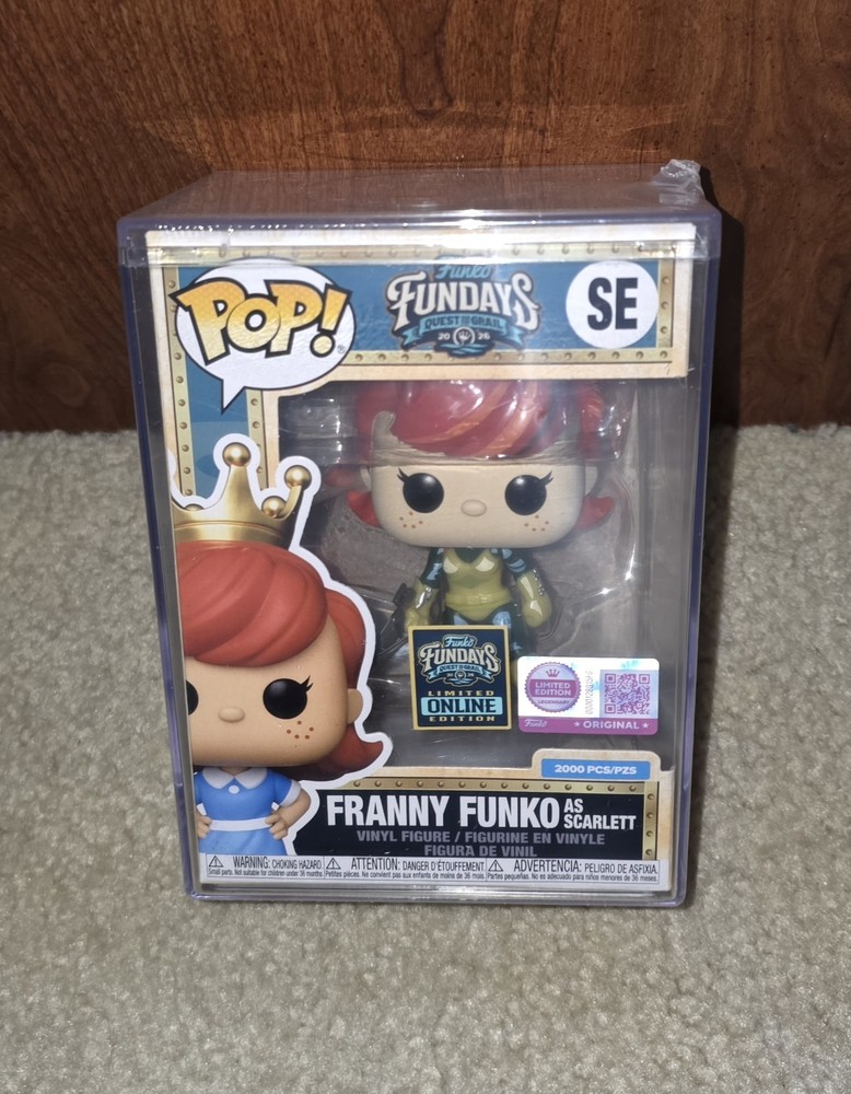 SEALED Franny Funko as Scarlett (Cell Shaded) Fundays 2026 Online LE 2000 GI JOE