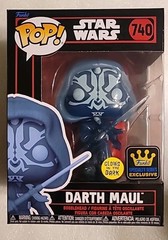Funko Pop! Vinyl: Star Wars – Darth Maul (Glow) Specialty Series #740