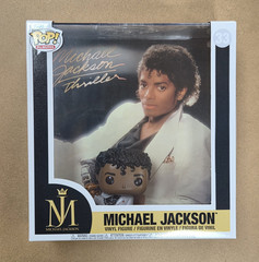 Funko Pop! Albums Michael Jackson “Thriller” Vinyl Figure #33 w/ Album Cover NEW