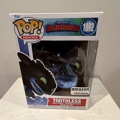 Dragons Funko Pop Toothless #1872 Amazon Exclusive Vinyl Figure DreamWorks NIB
