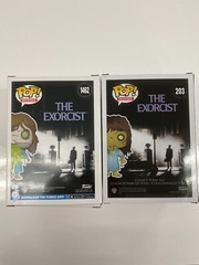 Funko Pop!-The Exorcist Regan #203 & Regan Puking #1462 Hot Topic Exclusive