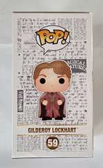 Gilderoy Lockhart #59 Funko Pop Barnes and Noble Exclusive Blue Harry Potter